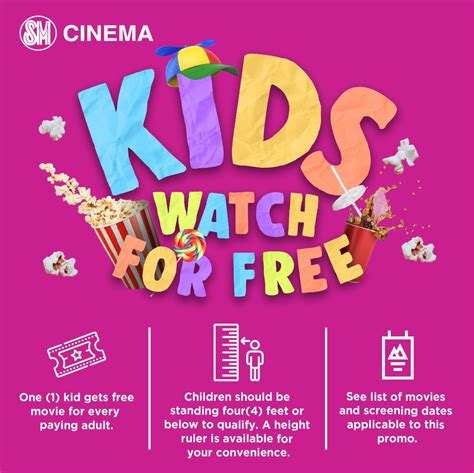 sm kids watch for free fake|Kids can watch for FREE at SM Cinema this July 25.